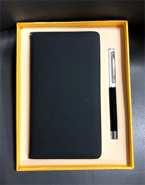 Notebook with pen MDL1
